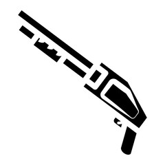 Sticker - gun Solid icon