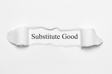 Wall Mural - Substitute Good	