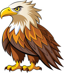 Poster - eagle vector illustration, Print