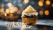 © Jola - christmas cupcake with gold, ai