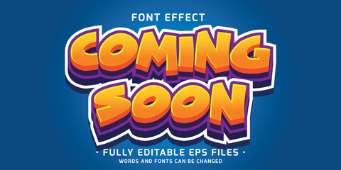 Wall Mural - bold and embossed sticker style text effect in vibrant color