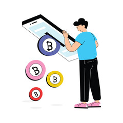 Wall Mural - process and manage received payments efficiently and securely