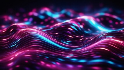 abstract wave lines background