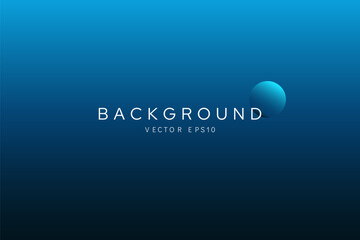 Wall Mural - smooth navy blue color gradient background vector design