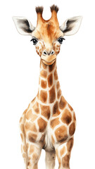 Poster - PNG Giraffe wildlife cartoon animal.