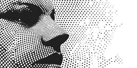 Halftone Portrait