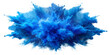 © wasif - blue color explosion PNG Transparent