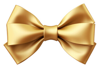 Sticker - PNG Golden bow gold white background celebration.