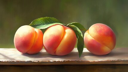 Fresh peaches