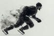 © mattegg - Hockey Player in Motion: Speed and Skill on the Ice