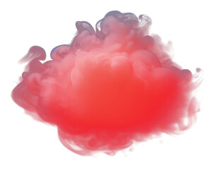PNG Red pastel circle smoke black background invertebrate.
