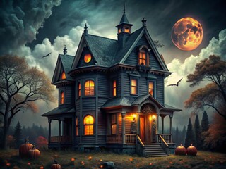 haunted house halloween