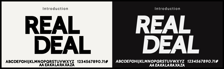 Wall Mural - modern bold vector font. typography urban style alphabet fonts for fashion, sport, technology, digit