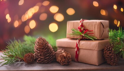 Wall Mural - christmas and new year background