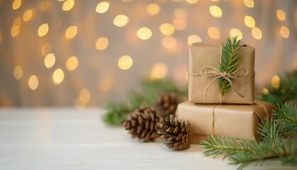 Wall Mural - christmas and new year background