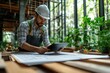 © AbdulRahmanUzair - Construction Worker Examining Plans