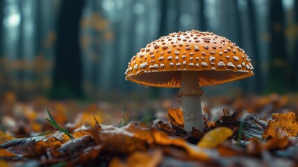 Sticker - Mushroom in the Forest