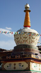 stupa or thupa which is built in the temple of Yunnan in china