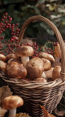 Canvas Print - mushrooms