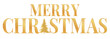 © Rawpixel.com - Merry Christmas word png glitter gold font, transparent background