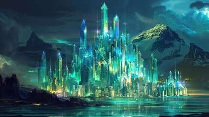 Canvas Print - Emerald City