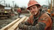 © AbdulRahmanUzair - Construction Worker Leaning on Lumber