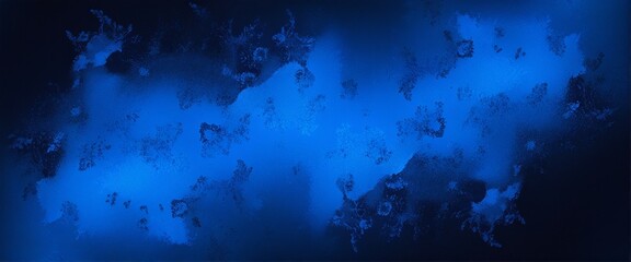 Wall Mural - Isolated Midnight Blue Abstract Texture on Transparent Background