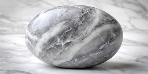 Aufkleber - Marble gray stone with smooth texture for background or design element, marble, gray, stone, texture, smooth, background