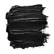 © Maestro - Black paint stroke on white canvas background isolated transparent