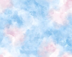 Wall Mural - Abstract Watercolor Sky Background