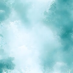 Poster - Abstract Teal Watercolor Background