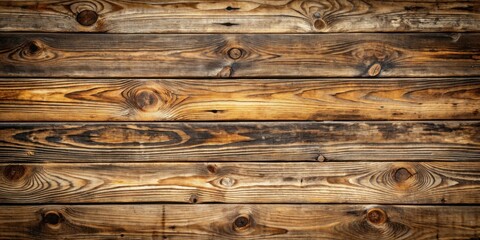 Wall Mural - Old and weathered wooden planks with rich texture and natural patterns