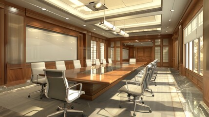 Wall Mural - Modern Conference Room Interior