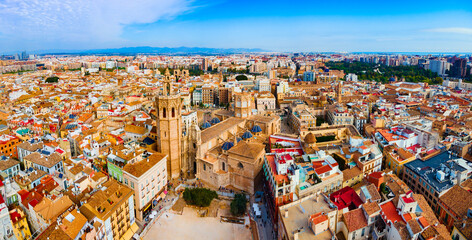 Poster - Valencia Cathedral or Basilica Assumption of Our Lady