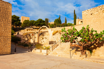 Wall Mural - Santa Barbara Castle Museum in Alicante, Spain