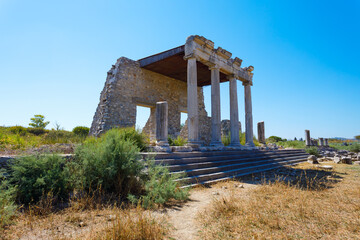 Wall Mural - Miletus Archaeological Site near Didim city in Turkey