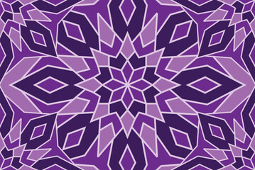 Poster - Colorful mandala abstract pattern