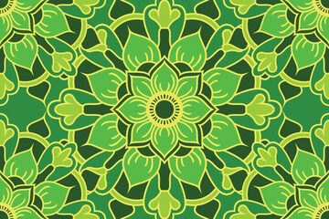 Colorful mandala abstract pattern