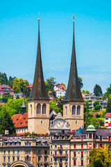 Wall Mural - St. Leodegar Church in Lucerne