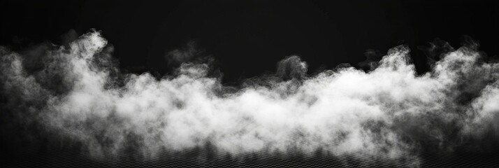 Smoke black ground fog cloud floor mist background steam dust dark white horror overlay. Ground smoke haze night black water atmosphere 3d magic spooky smog texture isolated transparent effect circle	