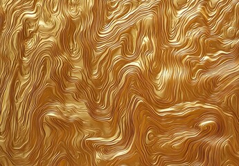 Poster - Abstract Gold Swirls Pattern Background