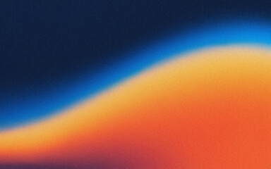 Wall Mural - abstract gradient background. vibrant blue and orange gradient background with a smooth transition, 