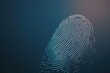 © ArtSpree - Fingerprint scanning. Concept of security, digital password and biometric authorization with finger-print. Vector illustration.. Beautiful simple AI generated image