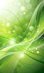 Green abstract background