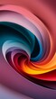 © Kartik - Abstract gradient wave. Gradient background.