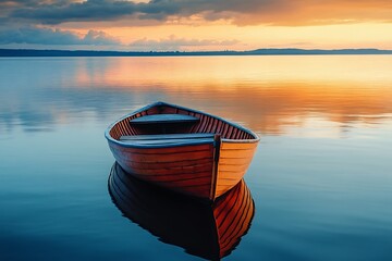 Wall Mural - boats on the lake