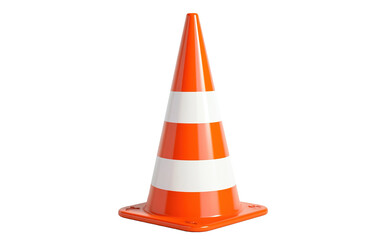 Traffic Coner on white background,png