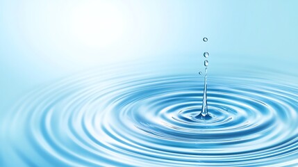 A smooth, flowing water background with gentle ripples and a large, open space for text