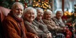 © ivanko80 - Elderly Residents Celebrating Christmas Eve in Nursing Home