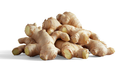 gingers, group stack on a transparent background